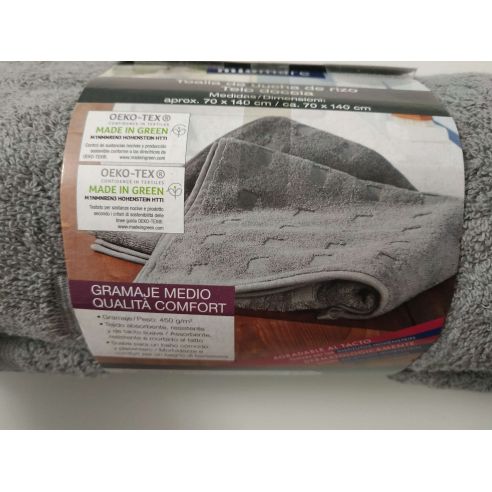 Towel Bath Miomare 70x140cm - 1pc (gray) buy in online store