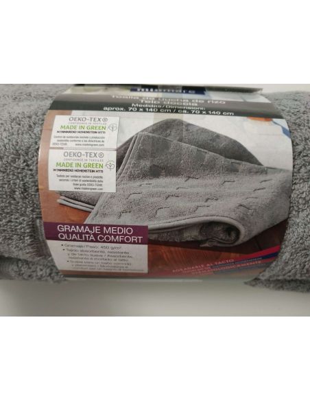 Towel Bath Miomare 70x140cm - 1pc (gray) buy in online store
