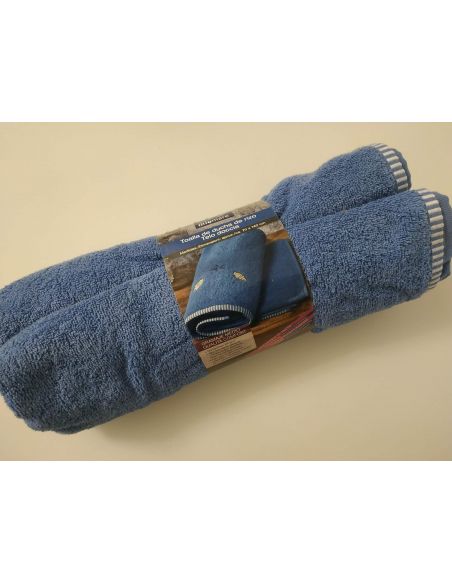Towel bath Miomare 70x140cm - 1pc (blue sea) buy in online store