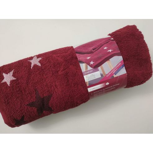 Towel bath Miomare 70x140cm - 1pc (red) buy in online store