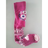 Anti-slip tongues TEDDY JONSIMO - Flowers. Size 74/80 buy in online store 2