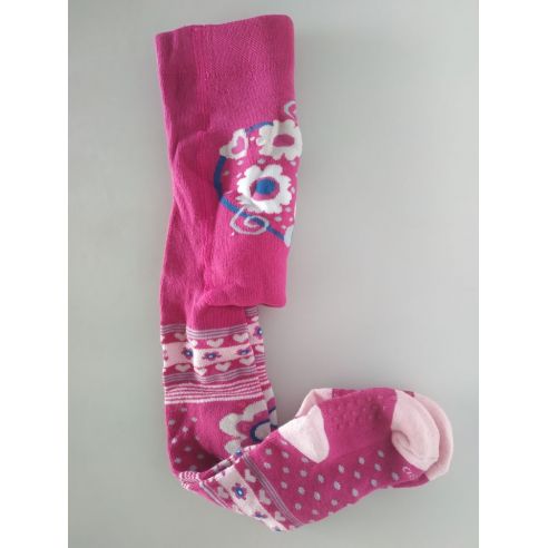 Anti-slip tongues TEDDY JONSIMO - Flowers. Size 74/80 buy in online store