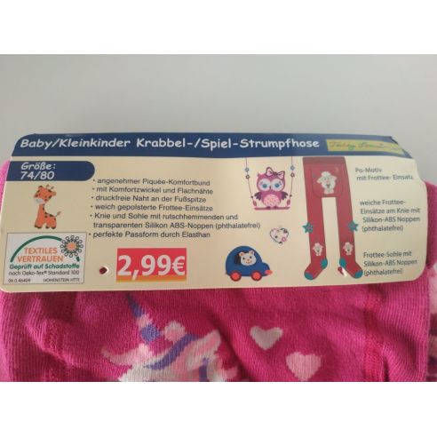 Anti-slip tongues TEDDY JONSIMO - Unicorn. Size 74/80 buy in online store