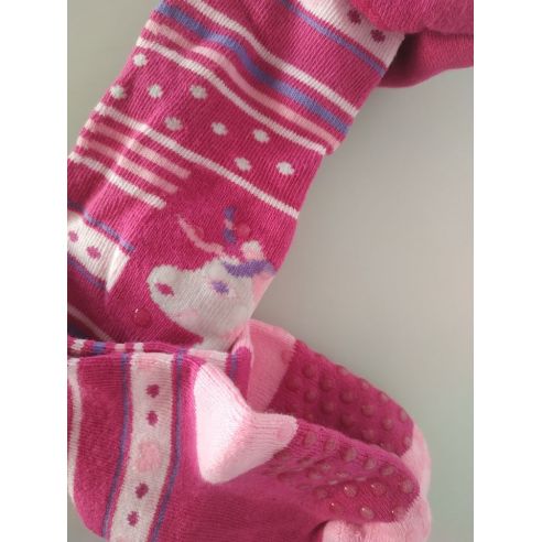 Anti-slip tongues TEDDY JONSIMO - Unicorn. Size 74/80 buy in online store