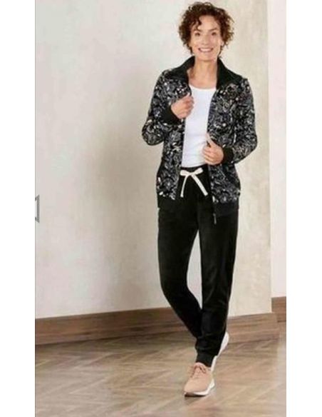 Velor Suit Esmara - Flowers L (44/46) buy in online store Velor Suit Esmara - Flowers L (44/46) buy in online store