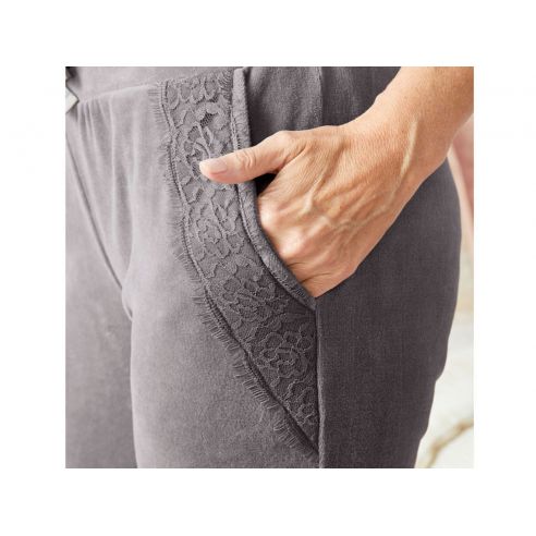 Velor Suit Esmara - Gray Lace M (40/42) buy in online store