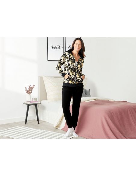 Velor Suit Esmara - Floral M (40/42) buy in online store Velor Suit Esmara - Floral M (40/42) buy in online store