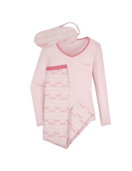 Pajamas Blue Motion Letters - M (40/42) buy in online store