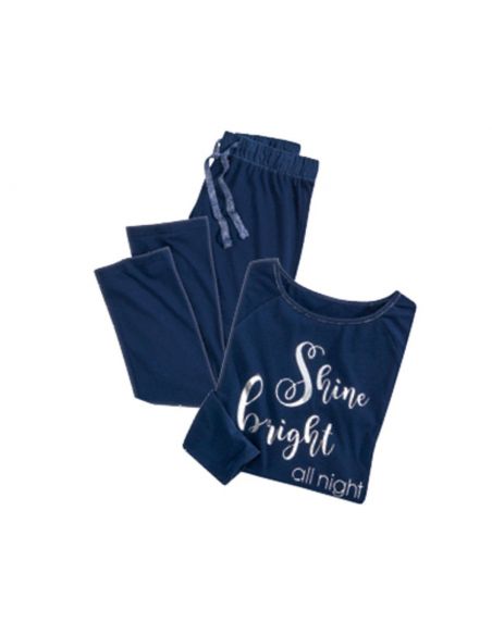 Pajamas Blue Motion Blue - S (36/38) buy in online store