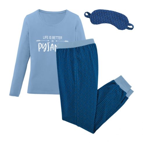Pajamas Blue Motion Blue - S (36/38) buy in online store