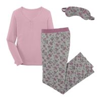 Pajamas Blue Motion Flowers - S (36/38) buy in online store