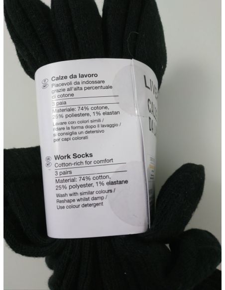 Men's Working Socks Liverge Black (3 Couples) 39-42 buy in online store Men's Working Socks Liverge Black (3 Couples) 39-42 buy in online store