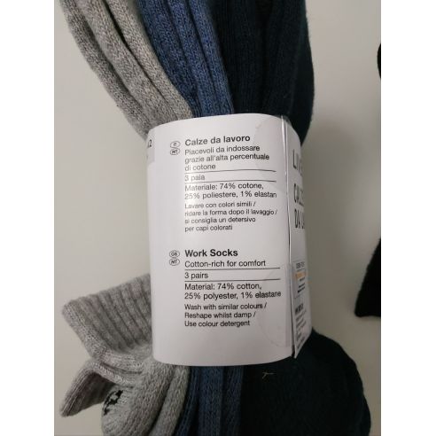 Mens Working Socks Liverge Colored (3 Couples) 39-42 buy in online store