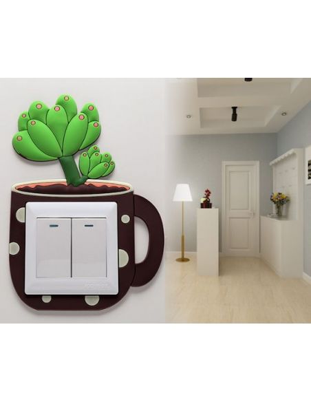 Decorative cover with backlit switch buy in online store