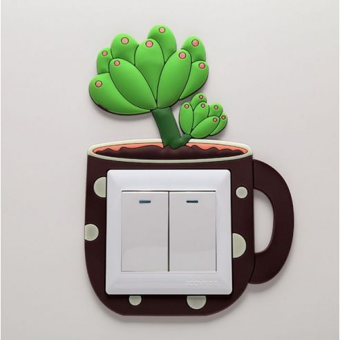 Decorative cover with backlit switch buy in online store