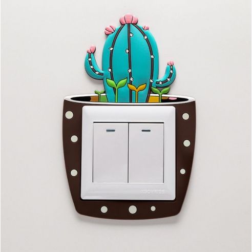 Decorative cover with backlit switch buy in online store