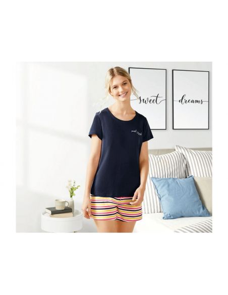 Esmara Pajamas Blue Striped buy in online store