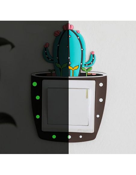 Decorative cover with backlit switch buy in online store