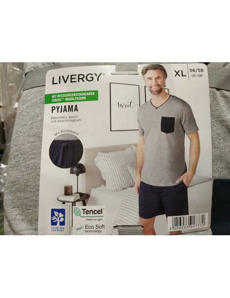 Pajamas Livergery Gray buy in online store