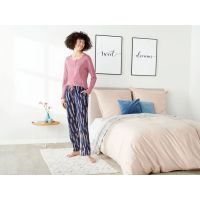 Esmara Pijama Lilac Strip buy in online store 2