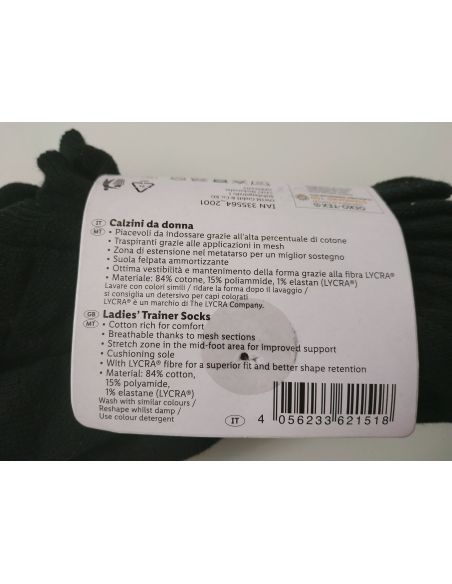 Socks Sports Esmara (5 pairs) Black Size 41/42 buy in online store