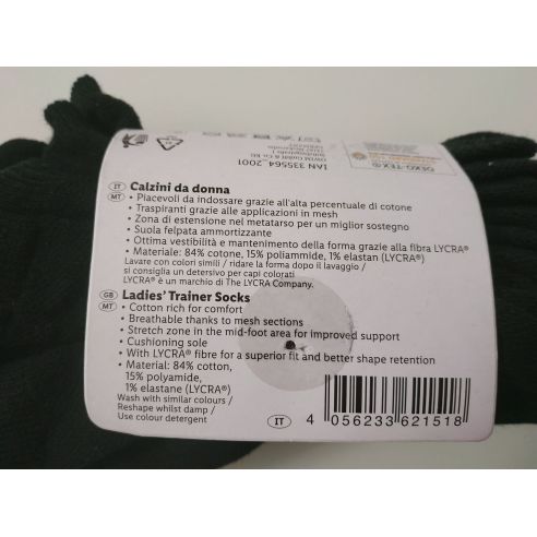 Sports Sports Esmara (5 pairs) Black Size 35/36 buy in online store