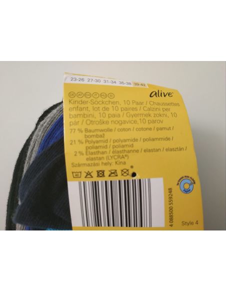 Men's socks Alive 39-42 Colored (10 Par) buy in online store Men's socks Alive 39-42 Colored (10 Par) buy in online store