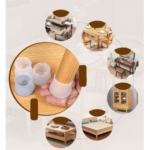 Silicone lining on the legs of chairs and furniture buy in online store