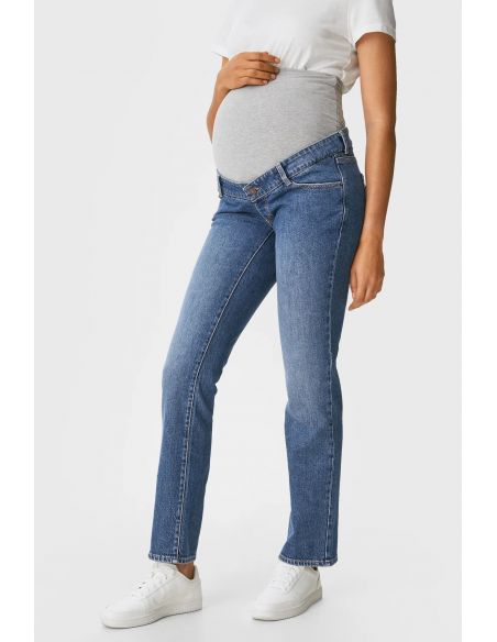 Straight Jeans for Pregnant C & A - Blue buy in online store