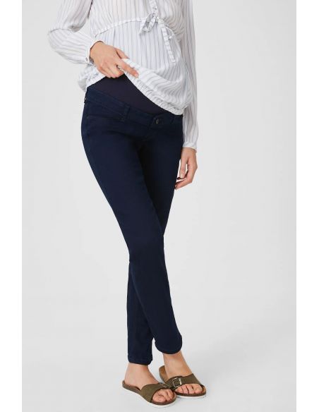 Straight Jeans for Pregnant C & A - Dark Blue buy in online store Straight Jeans for Pregnant C & A - Dark Blue buy in online store