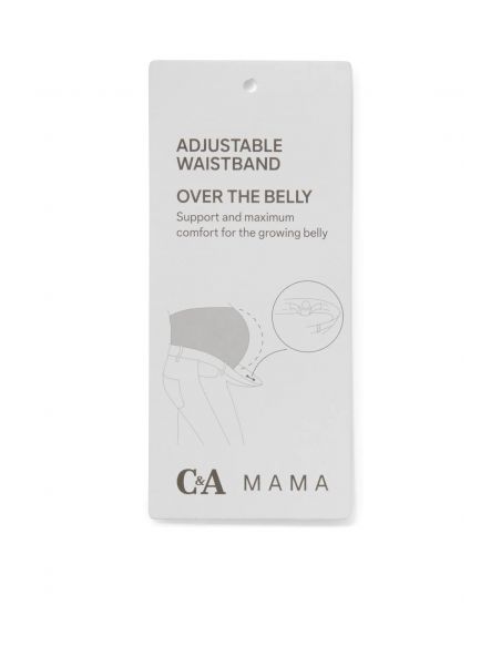 Slim jeans for pregnant women C & A - black buy in online store Slim jeans for pregnant women C & A - black buy in online store