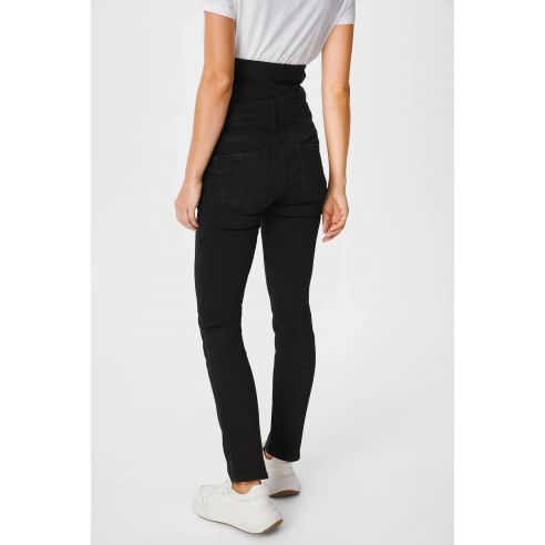 Slim jeans for pregnant women C & A - black buy in online store