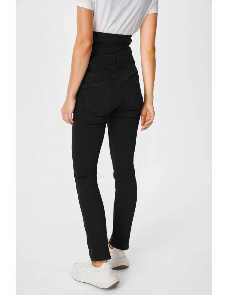 Slim jeans for pregnant women C & A - black buy in online store Slim jeans for pregnant women C & A - black buy in online store