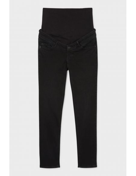 Slim jeans for pregnant women C & A - black buy in online store Slim jeans for pregnant women C & A - black buy in online store