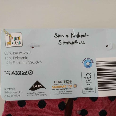 Anti-slip Poco Piano Tights - Giraffe buy in online store