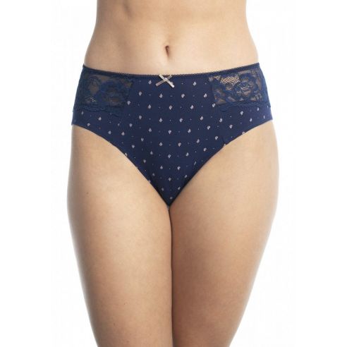 Women's Bikini Panties High Key LPC 908 A20 - Dark Blue buy in online store