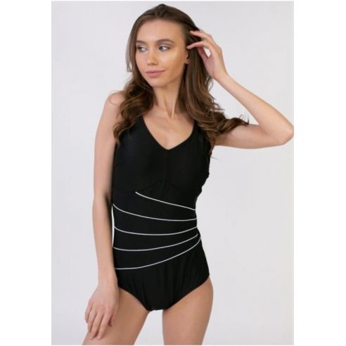 Swimsuit Crivit Stew Black and White - Size 44 buy in online store