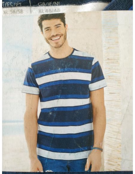 Men's T-shirt LiveRGY Strip - Size XL (56/58) buy in online store