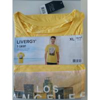Men's Livergy T-shirt Yellow - Size XL (56/58) buy in online store 2