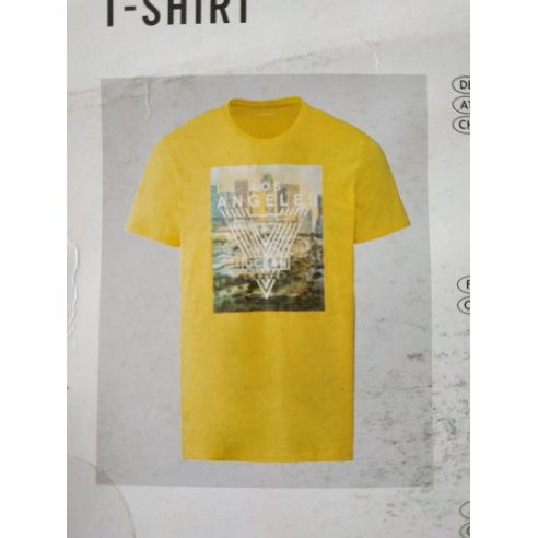 Men's Livergy T-shirt Yellow - Size XL (56/58) buy in online store