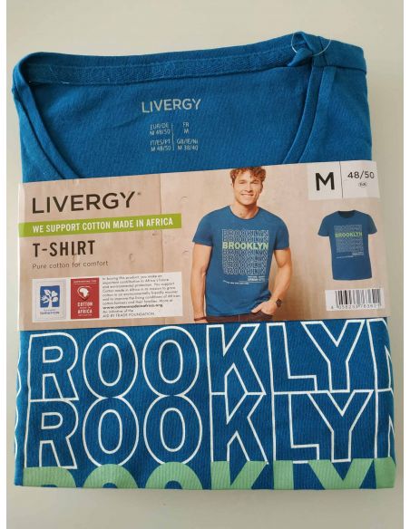 Men's Liverge Brooklyn T-shirt - size M (48/50) buy in online store Men's Liverge Brooklyn T-shirt - size M (48/50) buy in online store