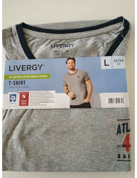 Men's Liverge Atlantic T-shirt - Size XL (56/58) buy in online store Men's Liverge Atlantic T-shirt - Size XL (56/58) buy in online store