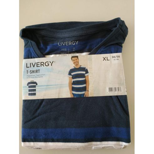 Men's T-shirt LiveRGY Strip - Size M (48/50) buy in online store