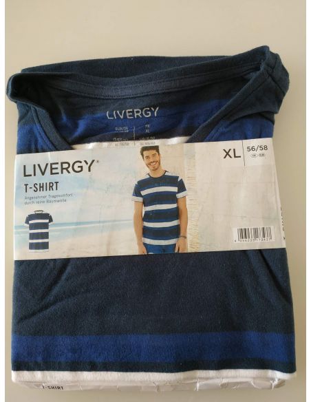 Men's T-shirt LiveRGY Strip - Size M (48/50) buy in online store