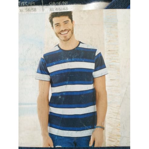 Men's T-shirt LiveRGY Strip - Size M (48/50) buy in online store