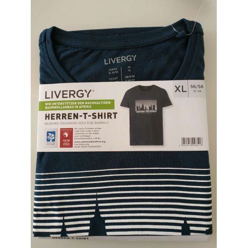 Mens T-shirt Liverger Around The World - Size XL (56/58) buy in online store