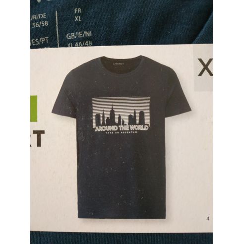 Mens T-shirt Liverger Around The World - Size XL (56/58) buy in online store