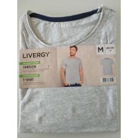 Men's Livergy Gray T-shirt - Size M (48/50) buy in online store 2