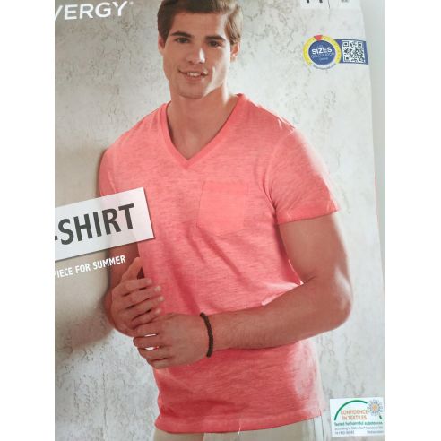 Men's Livergy Peach T-shirt - Size XL (56/58) buy in online store