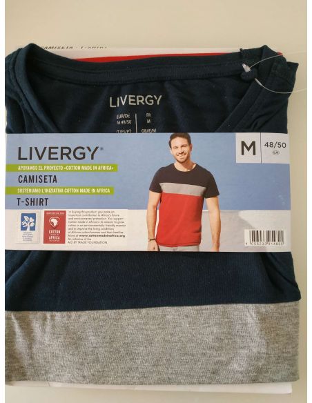 Men's Liverge Red T-shirt - size M (48/50) buy in online store Men's Liverge Red T-shirt - size M (48/50) buy in online store
